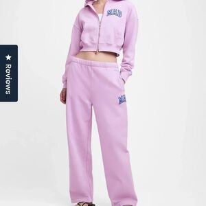 NWT Gap x MadHappy Jacket &Straight Leg Sweatpant Set Size M